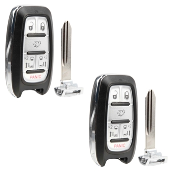 2 Key Fob Remote 6btn Replacement for 2011 2012 2013 Honda Odyssey