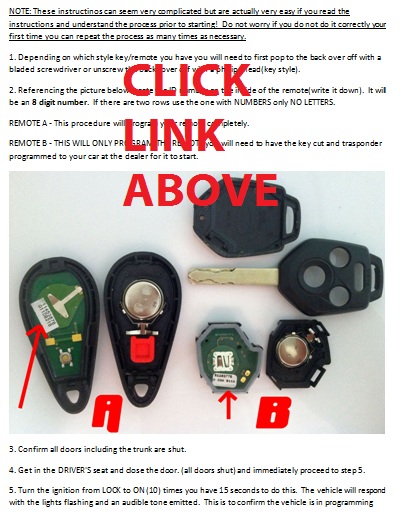 thumbnail image 2 of Keyless Entry Remote Key Fob For 2009-2010 Subaru Forester – Programmable 2 of 5